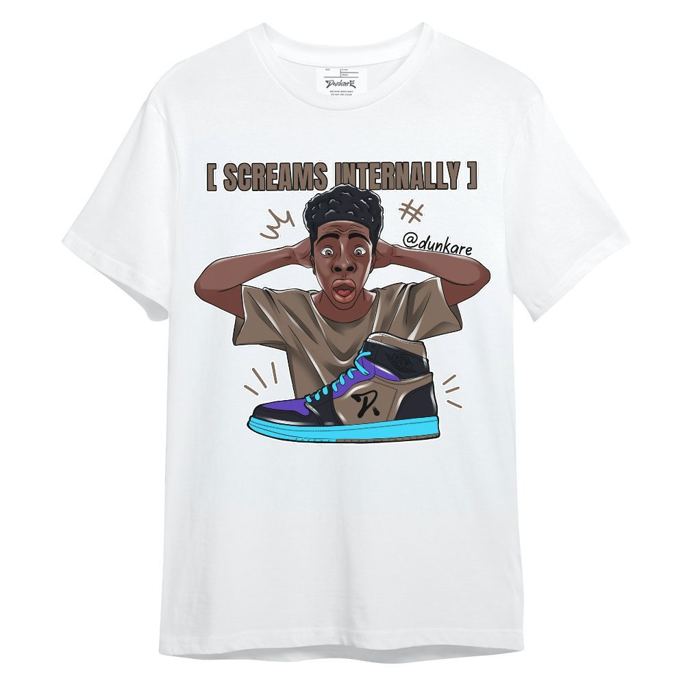 Shirt To Match Olive Concord 9s - Scream Internally Unisex Shirt