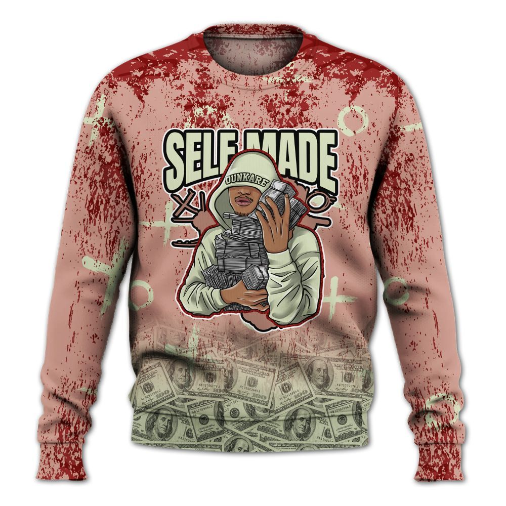 Sweatshirt To Match Valentines Day 3s - Selfmade Unique Drip All Over Print