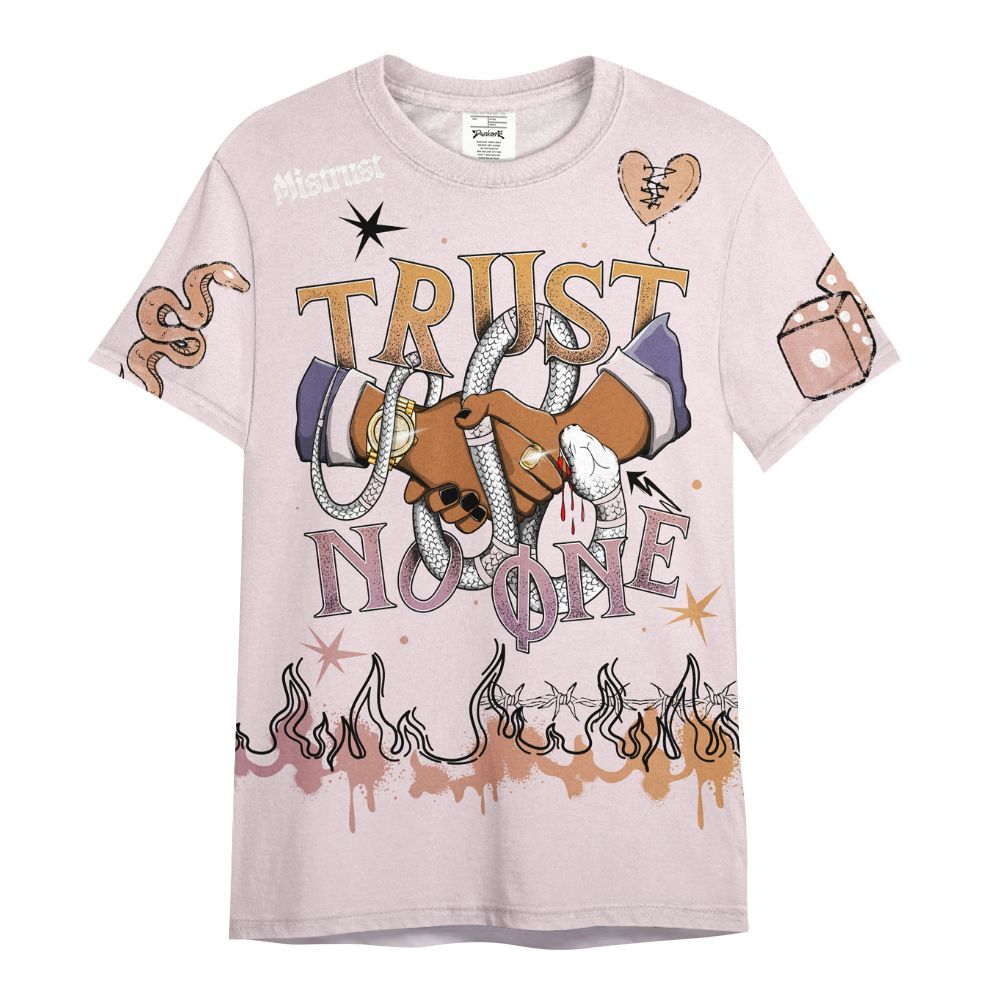 Shirt To Match Book Sunrise 1s - Trust No One Snake-Bite Doodle Crayon All Over Print