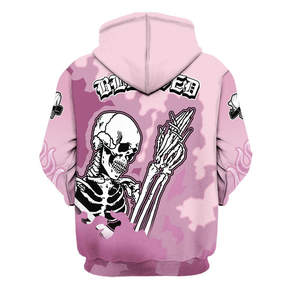 Hoodie To Match Orchid 4s - Prayed For Enemies Graphic Blessing All Over Print