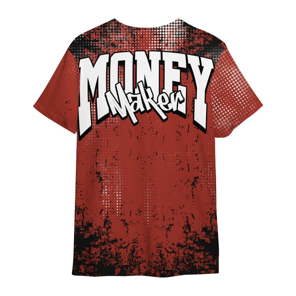 Shirt To Match Brick After Brick 4s - Move In Silence Money Street Retro All Over Print