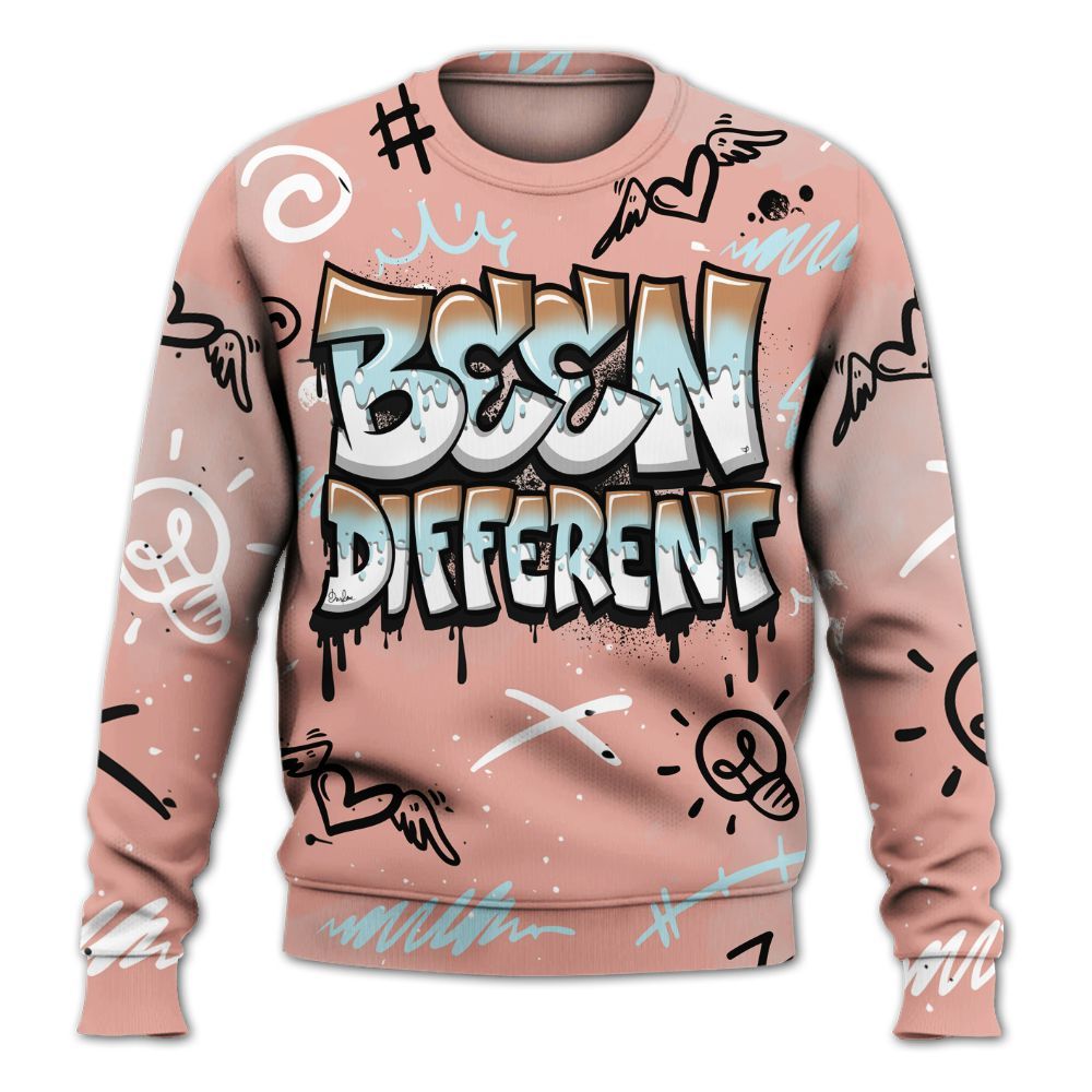 Sweatshirt To Match Dunk Low Glacier Arctic - Drip Been Di2ferent All Over Print