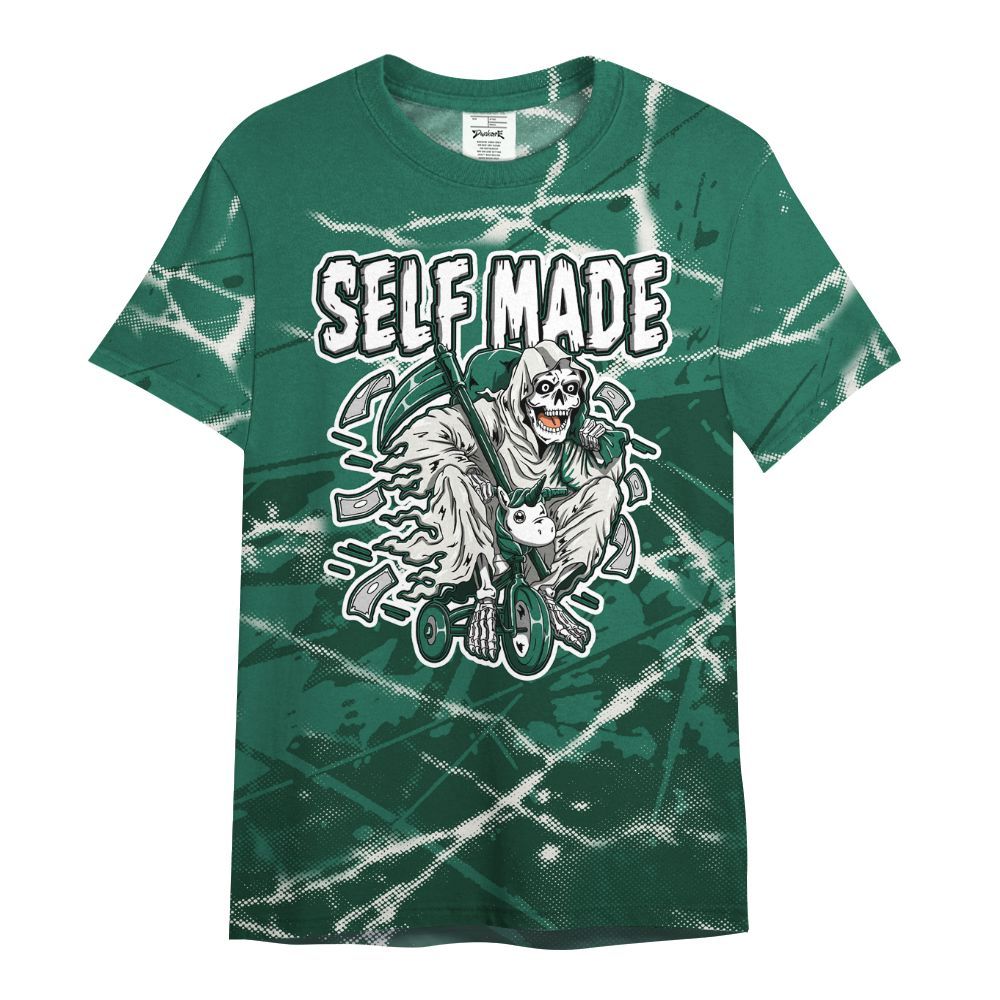 Shirt To Match Oxidized Green 4s - Self Make Skeleton Profound All Over Print