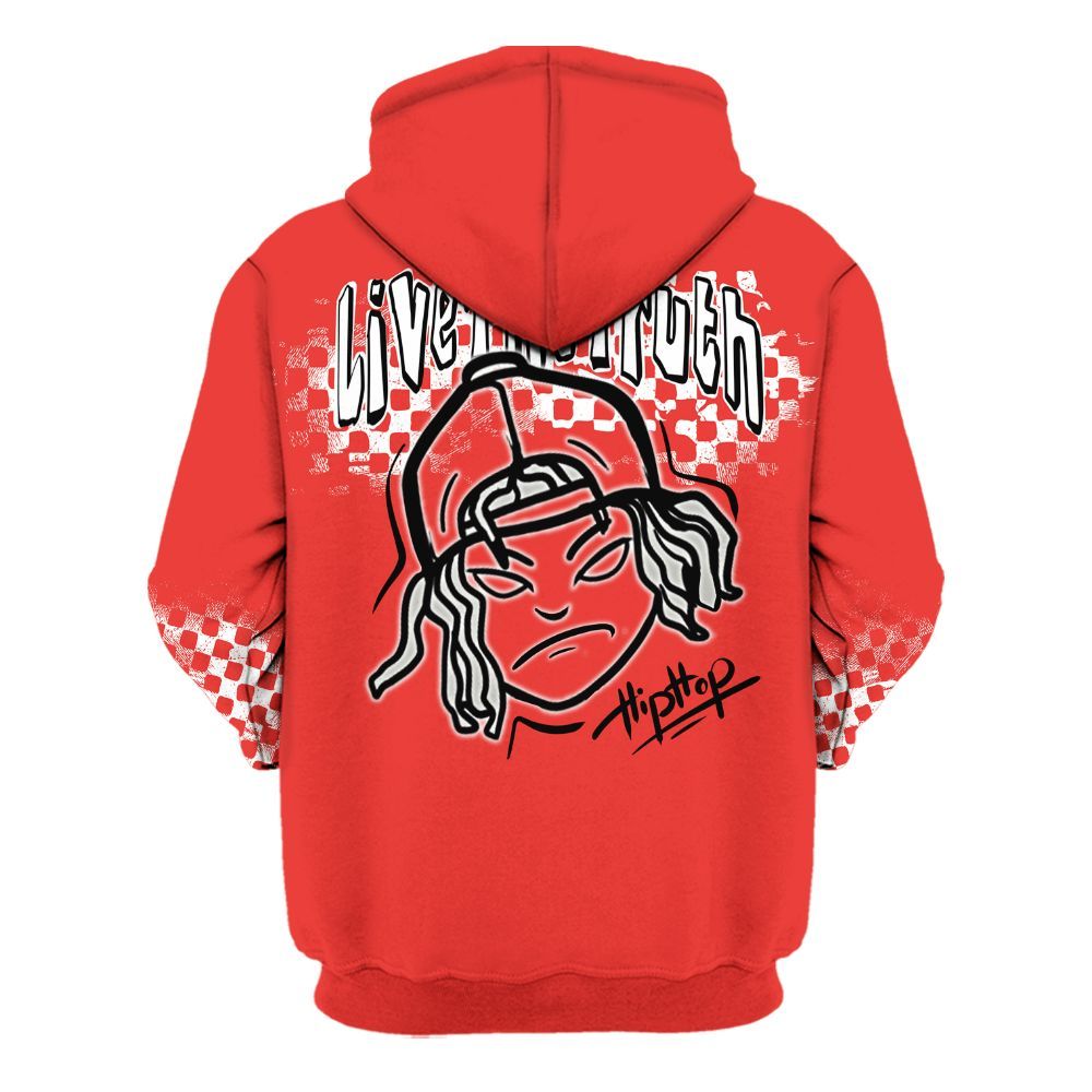 Hoodie To Match Vomero 5 Bright Crimson - Feel Life Street Style All Over Print