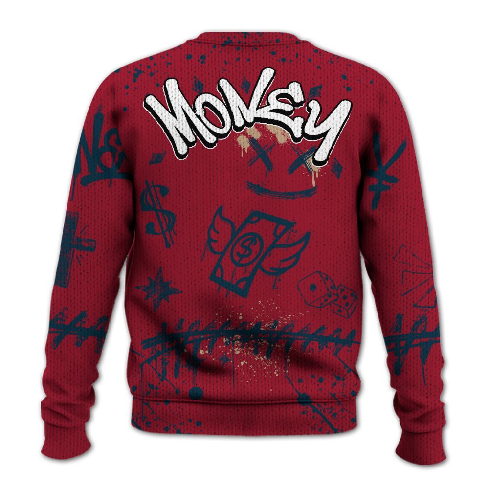 Knitted Sweater To Match Mid Multi Color 2022 1s - Everybody Paid In Full Crayon