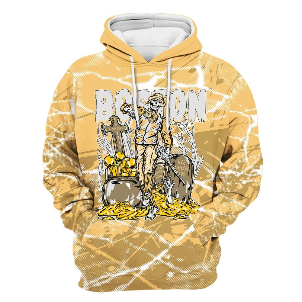Hoodie To Match Craft Paris 6s - Goldrush Skeleton Profound All Over Print