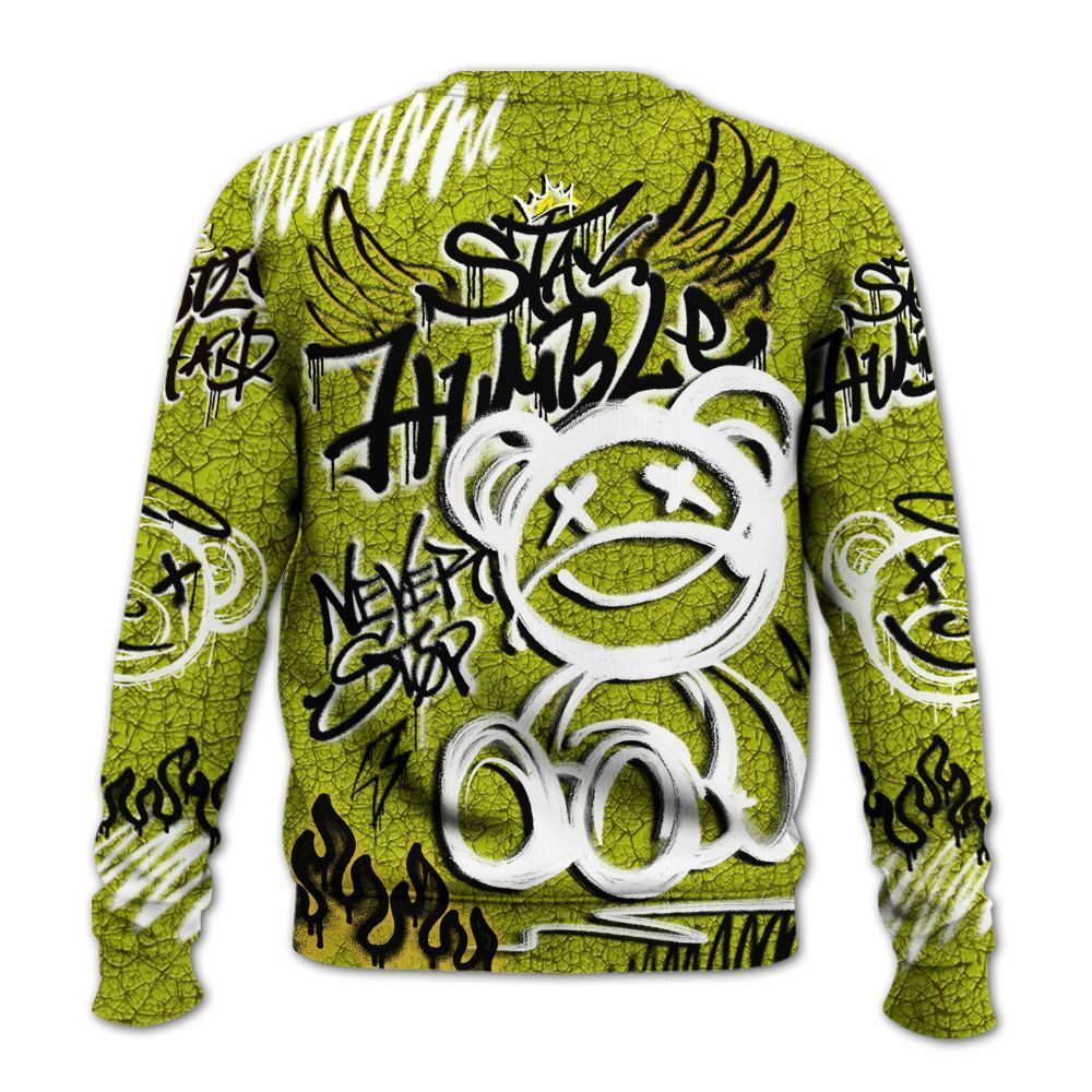 Sweatshirt To Match Dunk Low QS Halloween Skull - Humble Drip Streetwear Graffity All Over Print