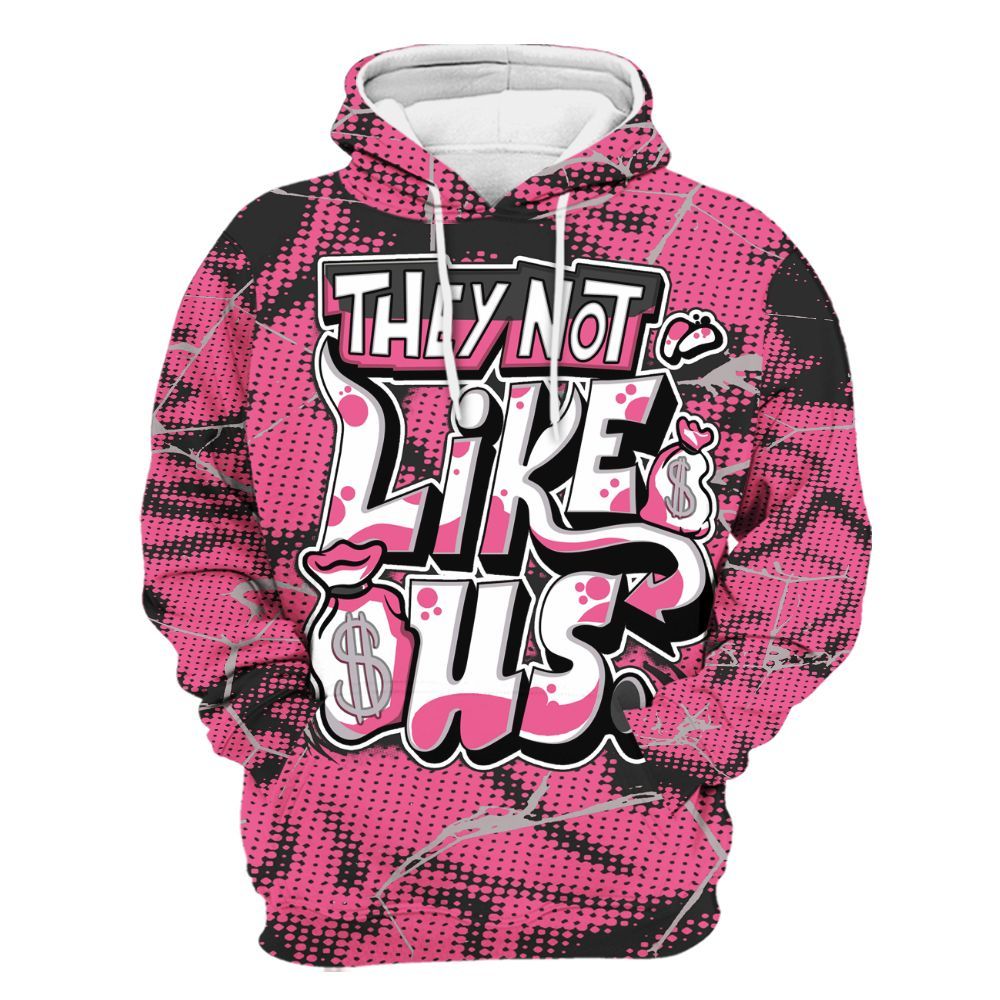 Hoodie To Match Air Max SNDR Hyper Pink - Dislike Us Graphic All Over Print