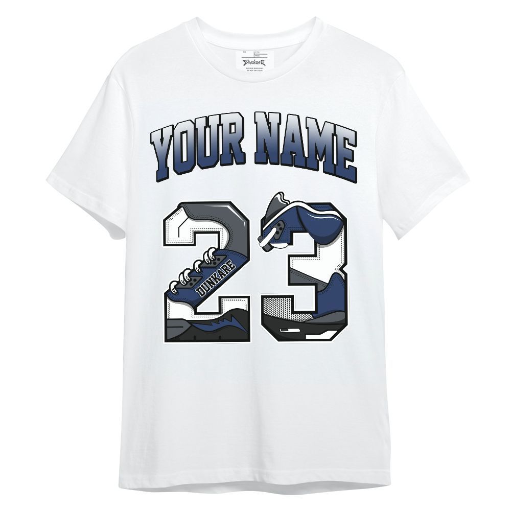Shirt To Match Retro Flint 13s - Custom Name Number 23 5s Unisex Shirt