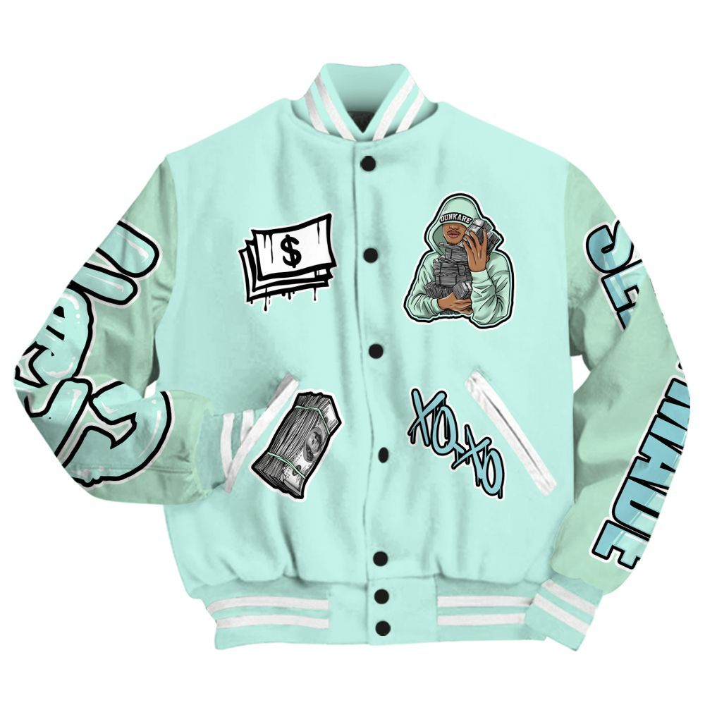 Varsity Jacket To Match Retro Low Igloo 11s - Selfmade All Over Print