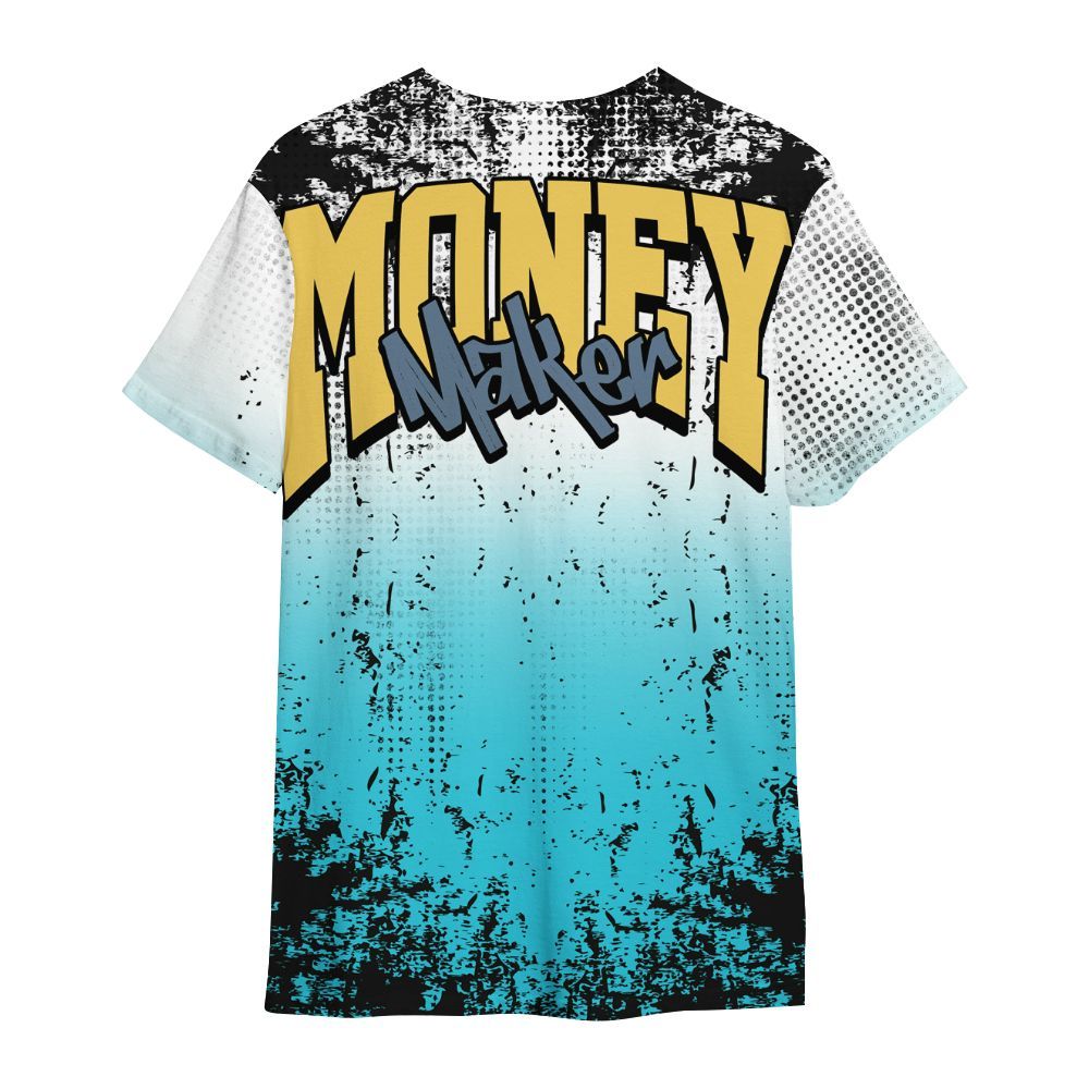 Shirt To Match Retro Gamma Blue 11s - Move In Silence Money Street Retro All Over Print
