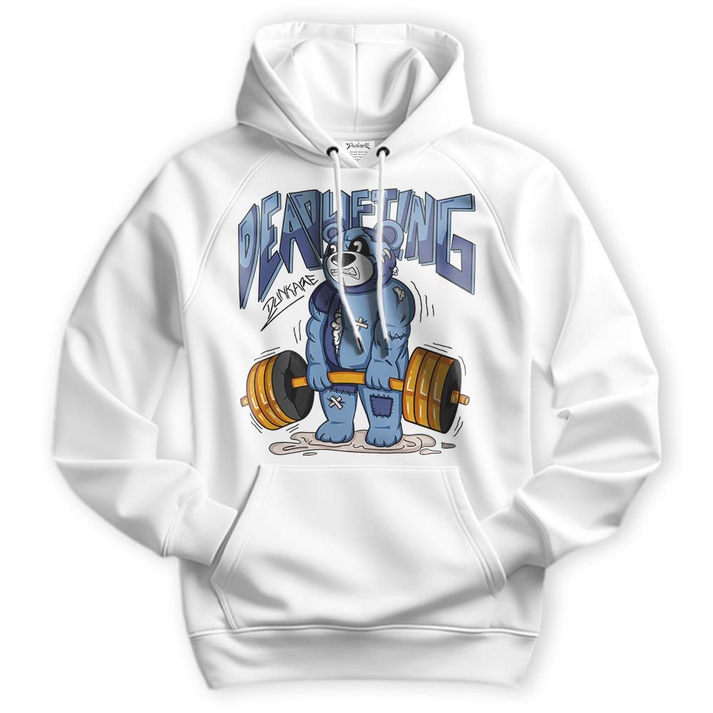 Sweatshirt To Match High OG First In Flight 1s Hoodie - Deadlifting Bear Hoodie Unisex