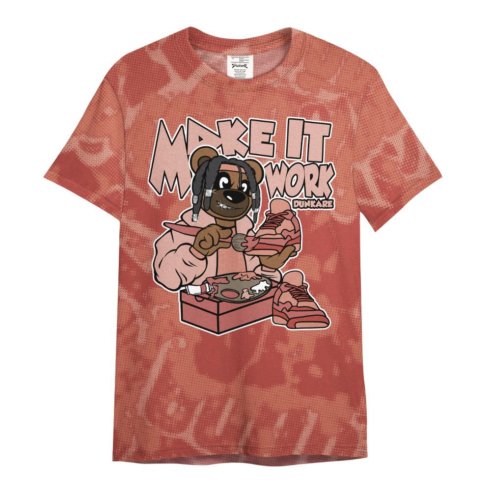 Shirt To Match Dune Red 13s - Pull It Off Bear Street All Over Print