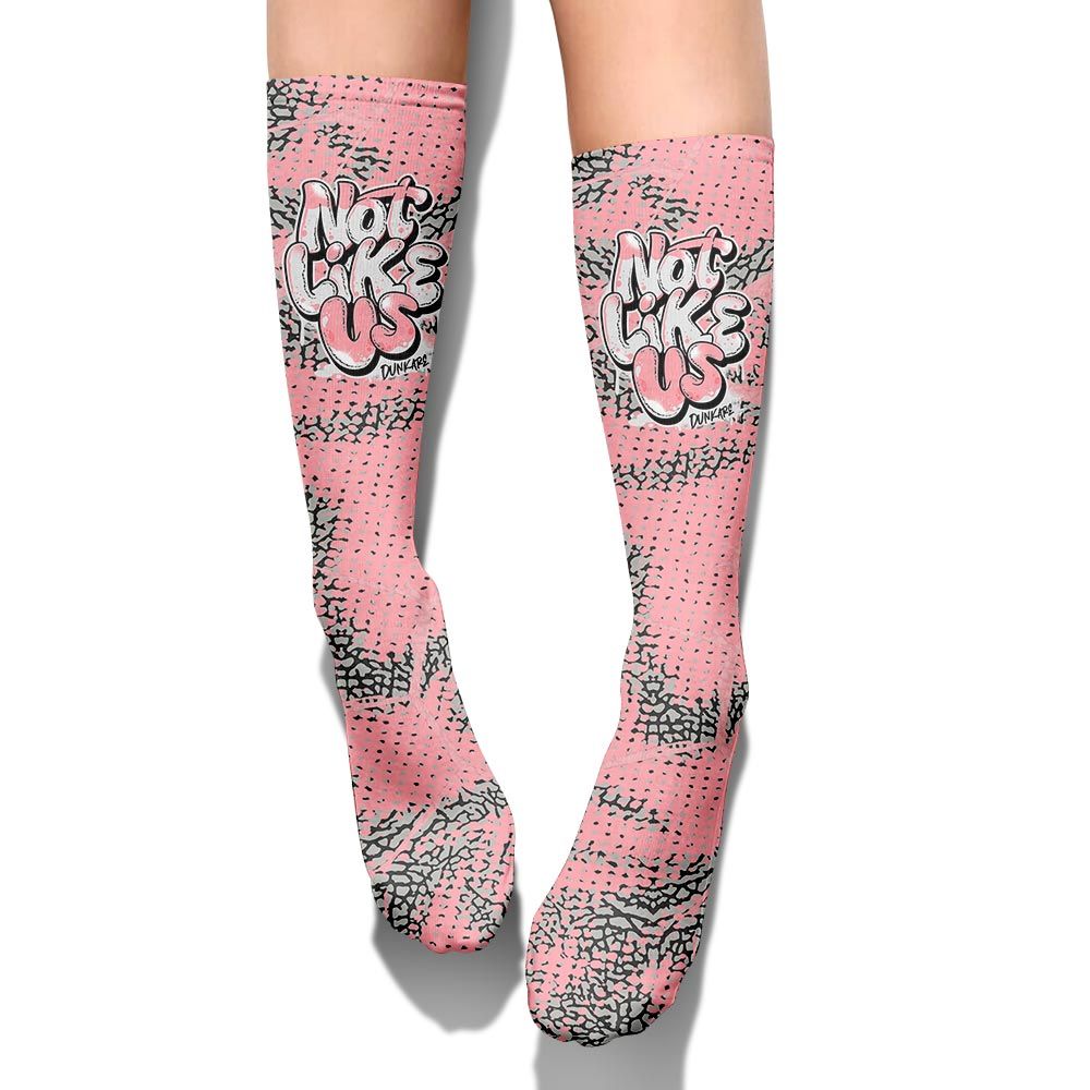 Sock To Match Retro Wings 3s - None Like Us Graphic