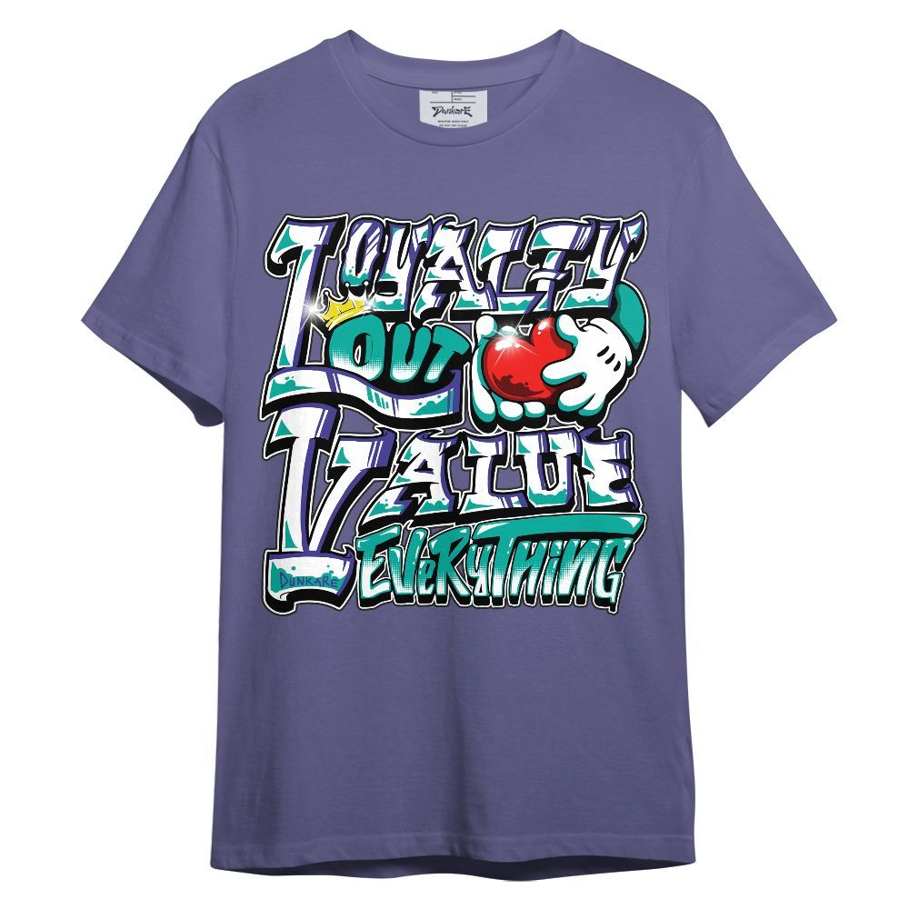 Shirt To Match Retro Grape 5s - Graffiti Loyalty Out Value Graphic