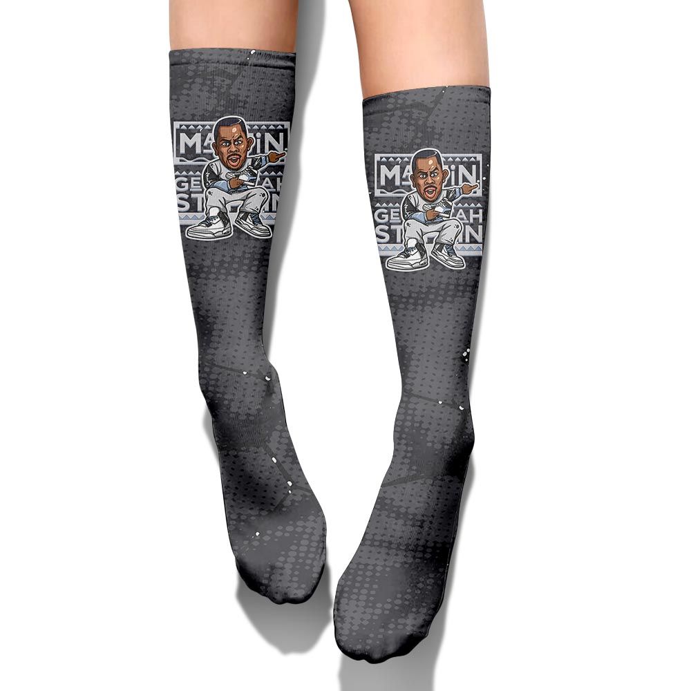 Sock To Match Reverse Oreo 6s - Get Tag Sneakers Steppin' Graphic