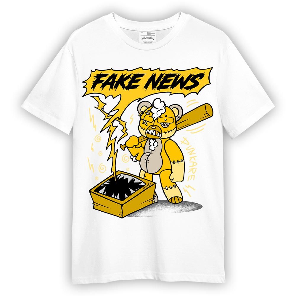 Shirt To Match Vivid Sulfur 4s T-- False News Hugz T-Shirt Unisex