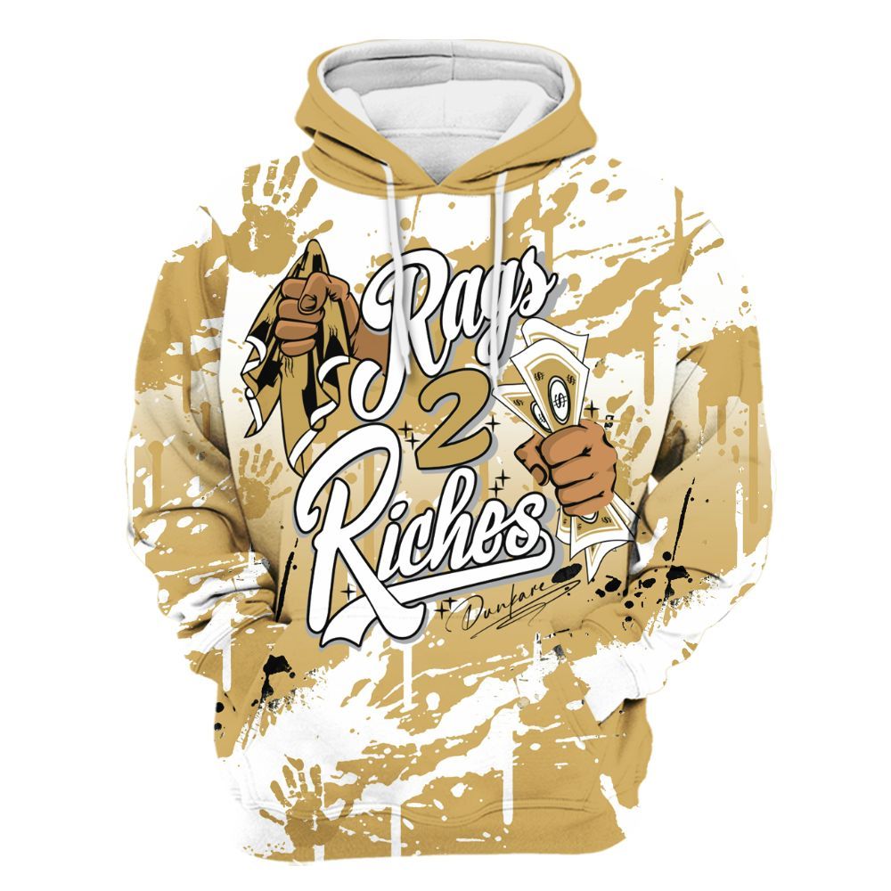 Hoodie To Match Craft Paris 6s - Rag 2 Riches All Over Print