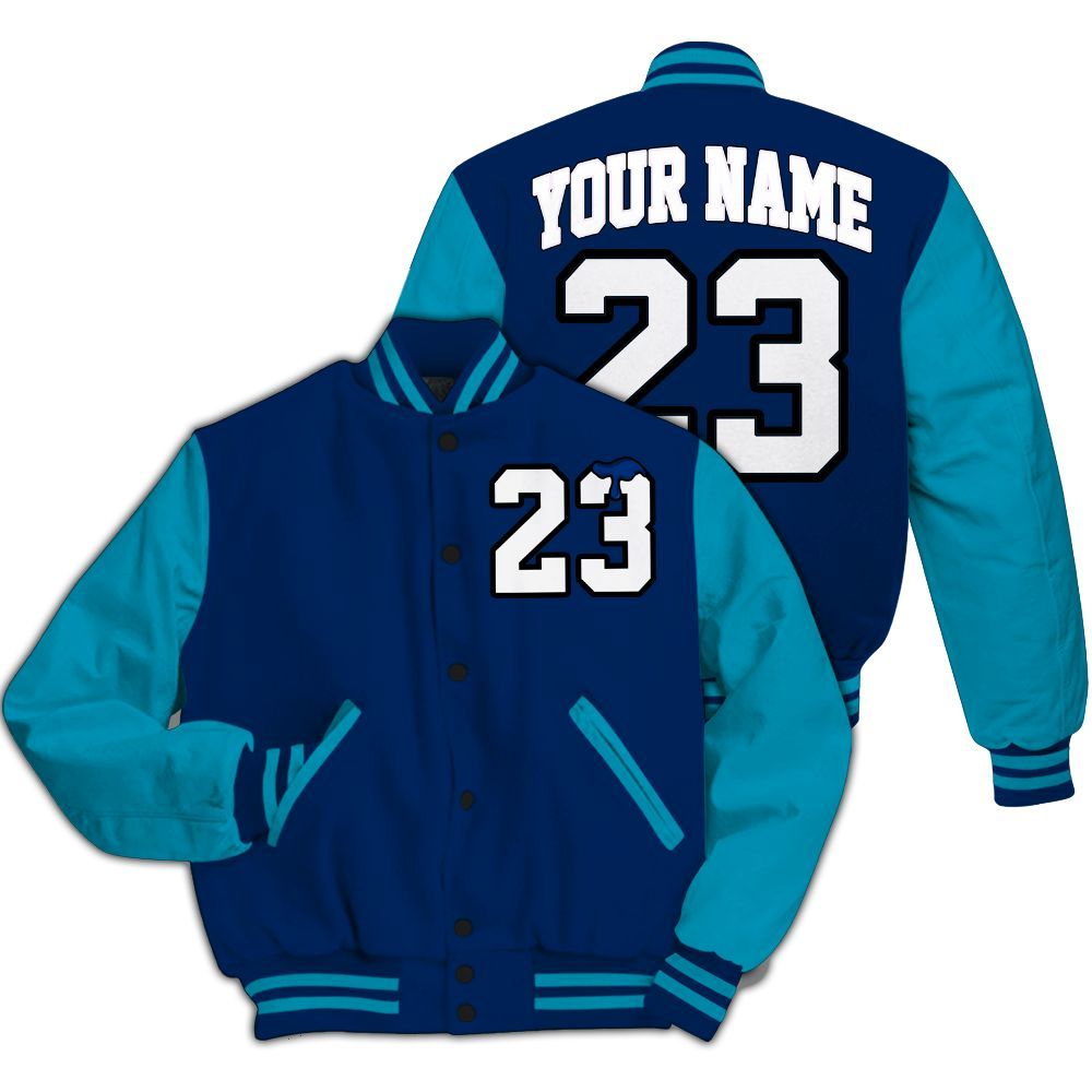 Varsity Jacket To Match Kobe 5 X-Ray - Custom Name Number 23 Drip All Over Print