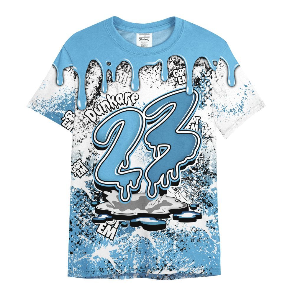 Shirt To Match Melo 12s - Dripping 23 Drip All Over Print