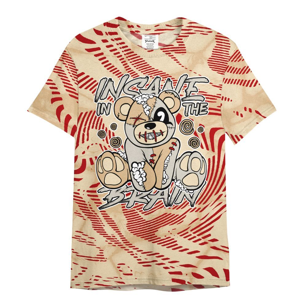 Shirt To Match Dunk Low Strawberry Waffle - Insanes Bear Fume All Over Print
