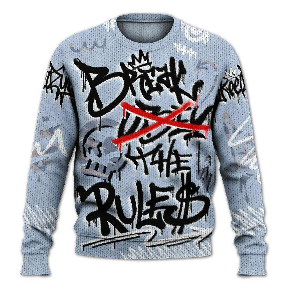Knitted Sweater To Match Ja 2 Induction - Break Rules Streetwear