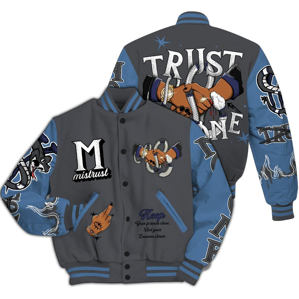 Varsity Jacket To Match Air Max 95 Stash - Trust No One Snake-Bite Street Style All Over Print