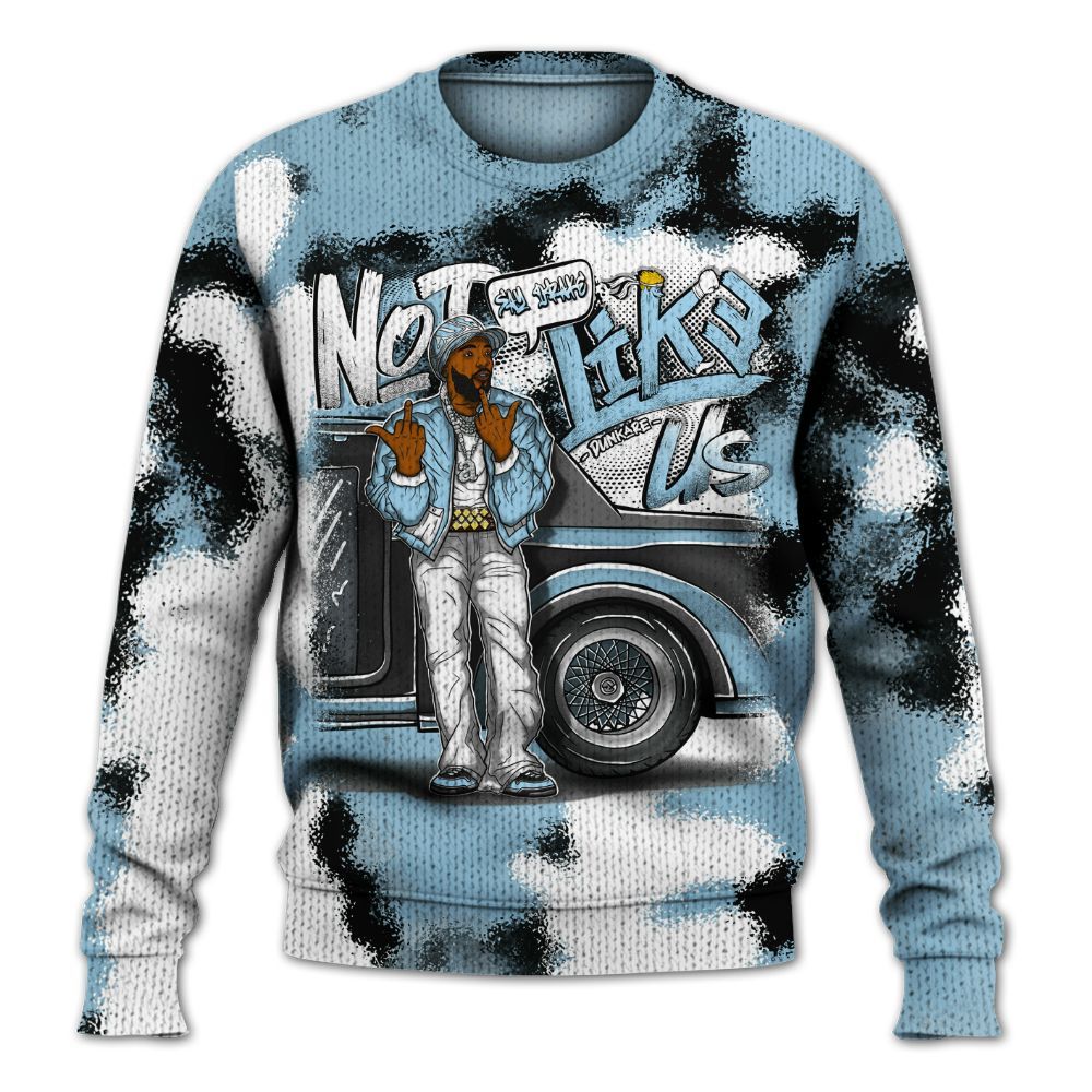 Sweater To Match Low Legend Blue 11s - They Dislike Us Graphic