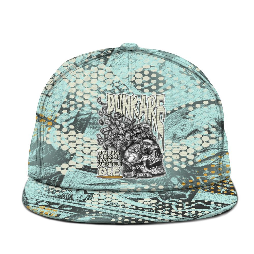 Snapback To Match Pure Platinum 4s - From Rags To Riches Graphic