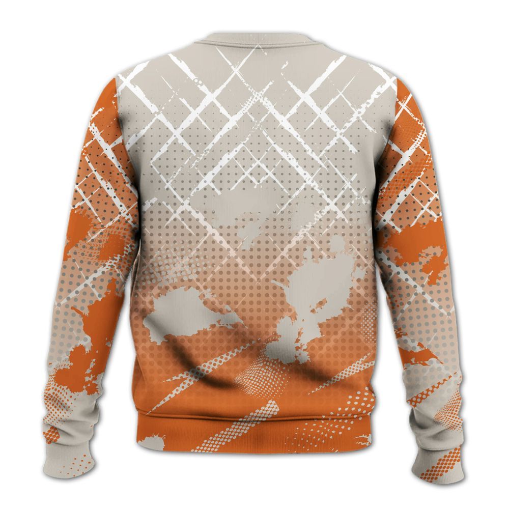 Sweatshirt To Match SE Craft 5s - Halftone Stand Business Dripping All Over Print