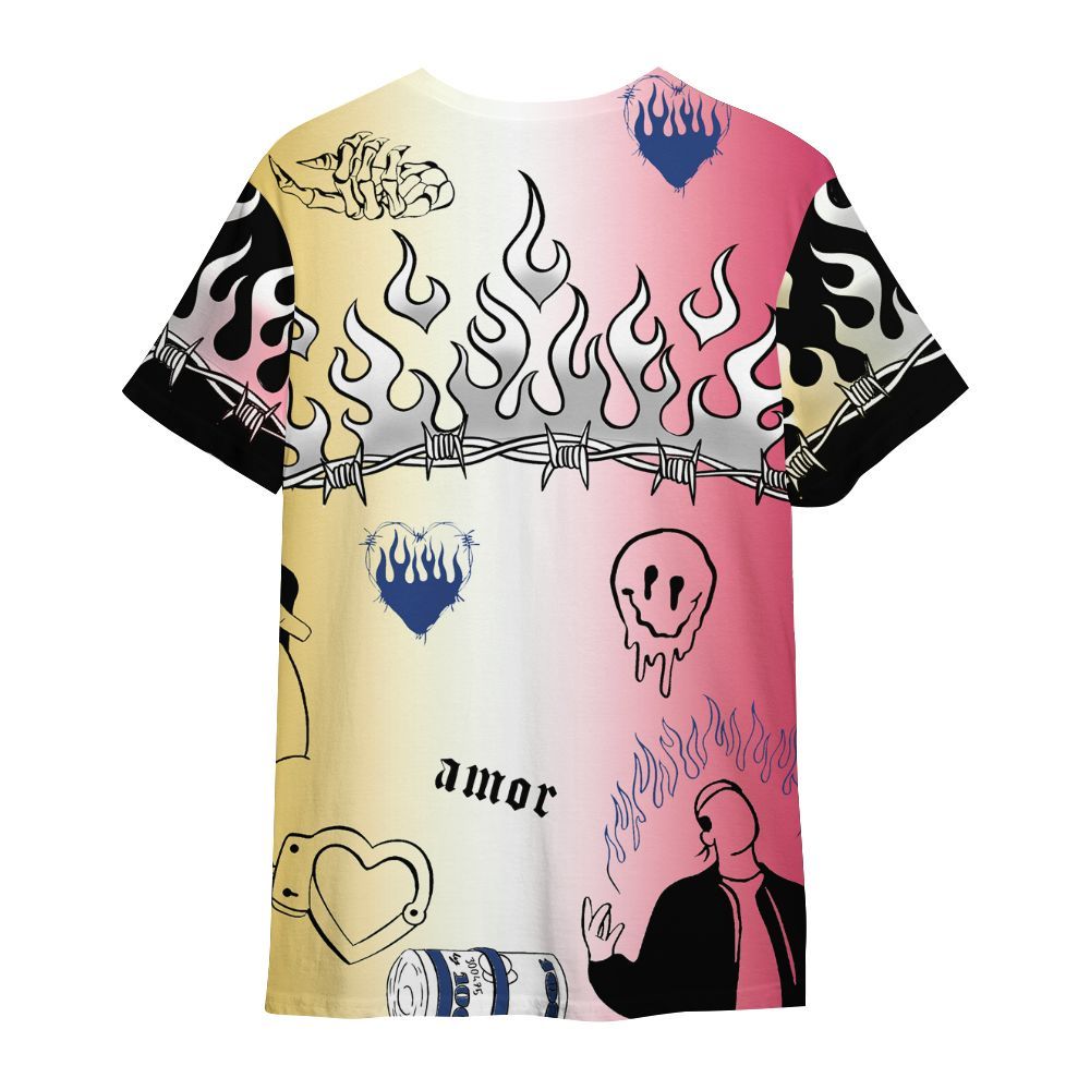 Shirt To Match Air Griffey Max Los Angeles 1s - Snake Trust No One All Over Print