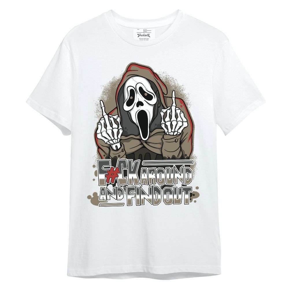 Shirt To Match Olive 9s - F#CK And Find Out Graphic Unisex Shirt