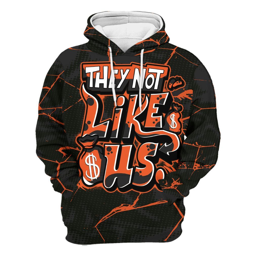 Hoodie To Match Retro High OG Shattered Backboard 1s - Dislike Us Crack All Over Print