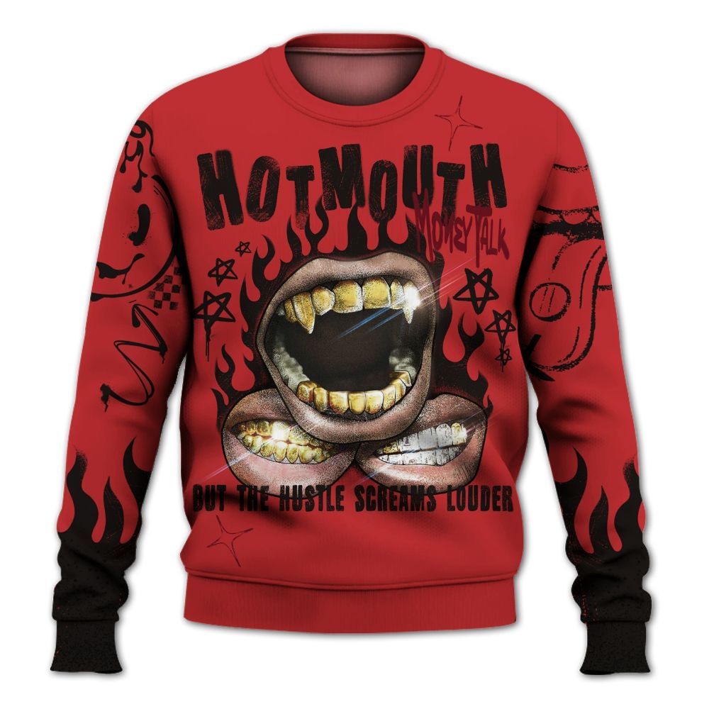Sweatshirt To Match Kobe 9 Elite Christmas - Mouth Burning Street Style All Over Print