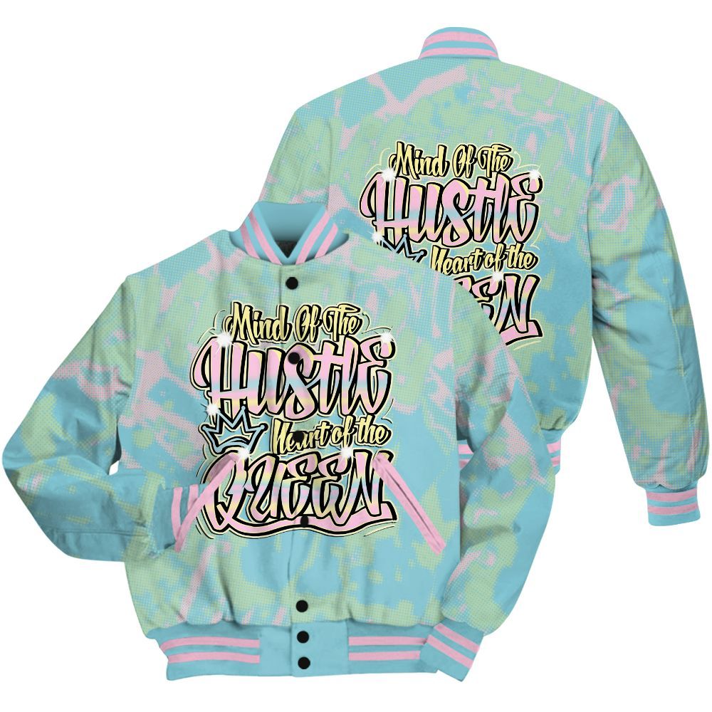 Varsity Jacket To Match SB Dunk Low Visty Shirt - Hustles Heart Queens Street All Over Print