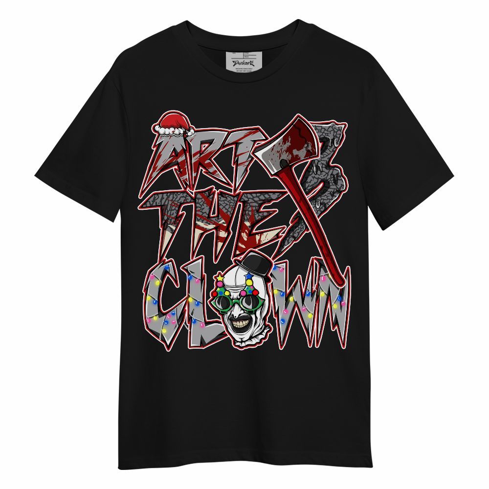 Shirt To Match Cement Grey 3s - Art Clown Halloween Unisex Shirt