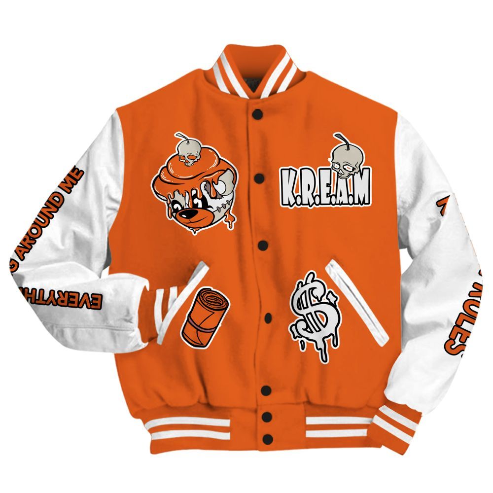 Varsity Jacket To Match High OG Starfish 1s - Loot Bear All Over Print