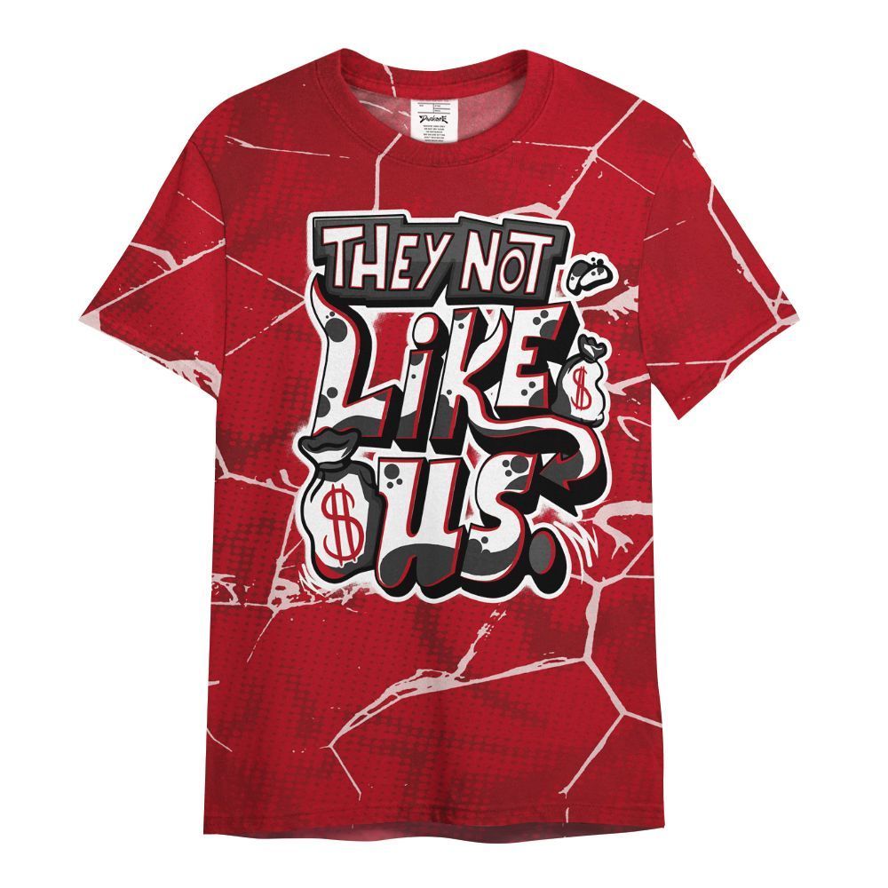 Shirt To Match Bred Velvet 11s - Dislike Us Graphic All Over Print