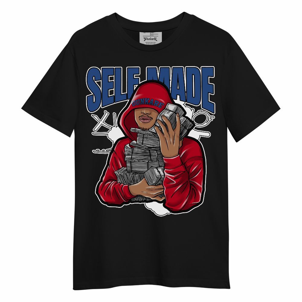 Shirt To Match Air Griffey Max Black Red Navy Blue 1s - Selfmade Unqiue Unisex Shirt