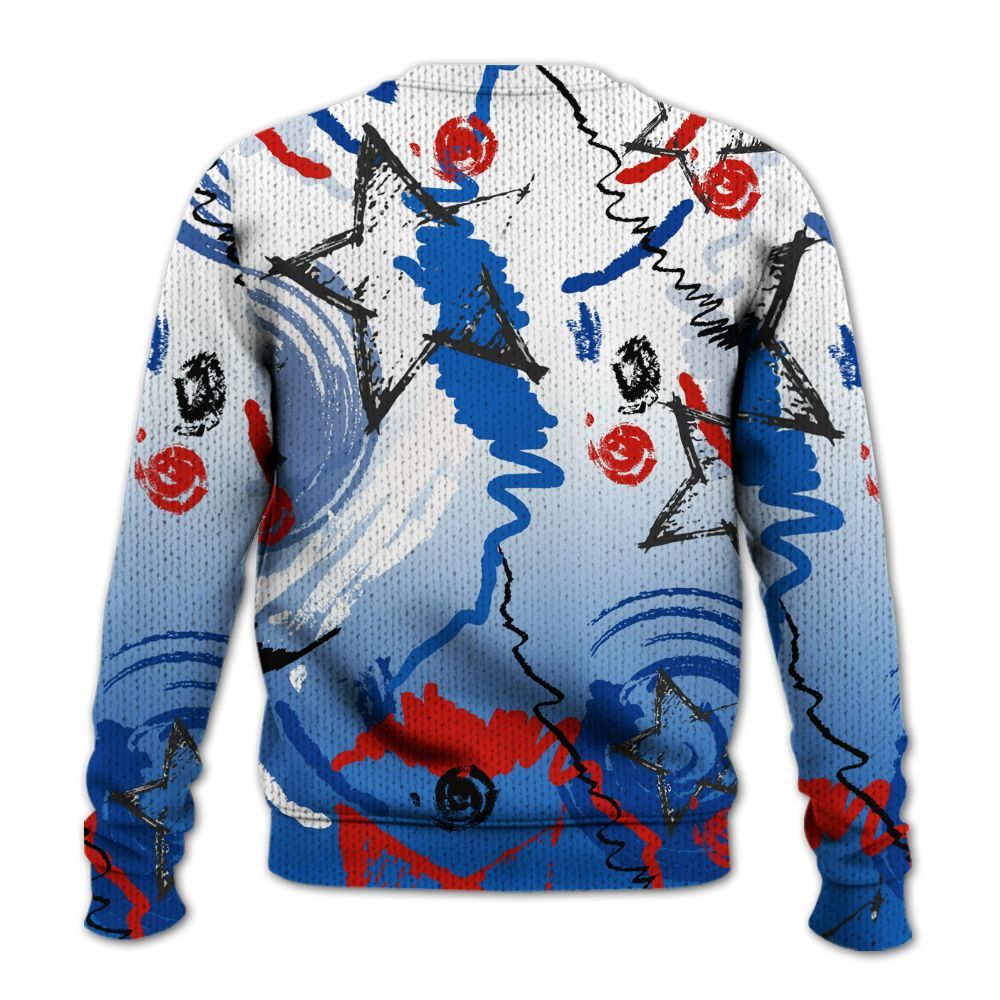 Knitted Sweater To Match Kobe 6 Game Royal - Grind Shine Later Drip