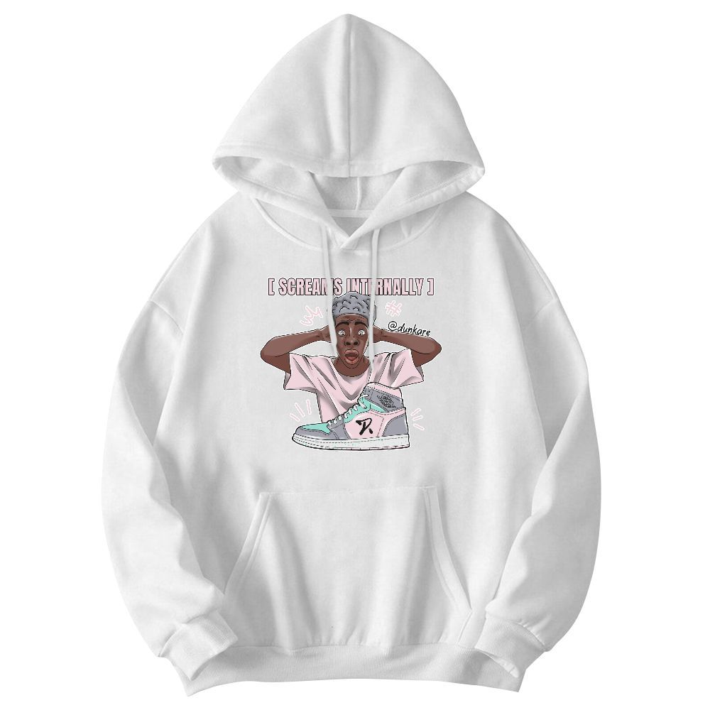 Sweatshirt To Match Retro Easter 5s - Scream Internally Graphic