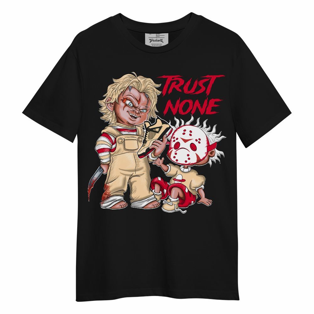Shirt To Match Retro Pizza GS 4s - Trust None Sneaker Graphic