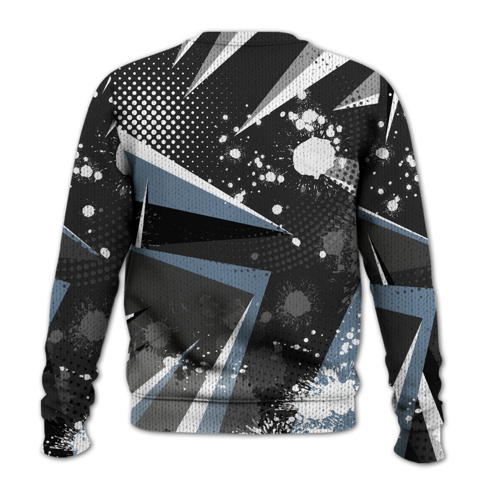 Knitted Sweater To Match Black Chrome 6s - Poly Trust No One Dripping