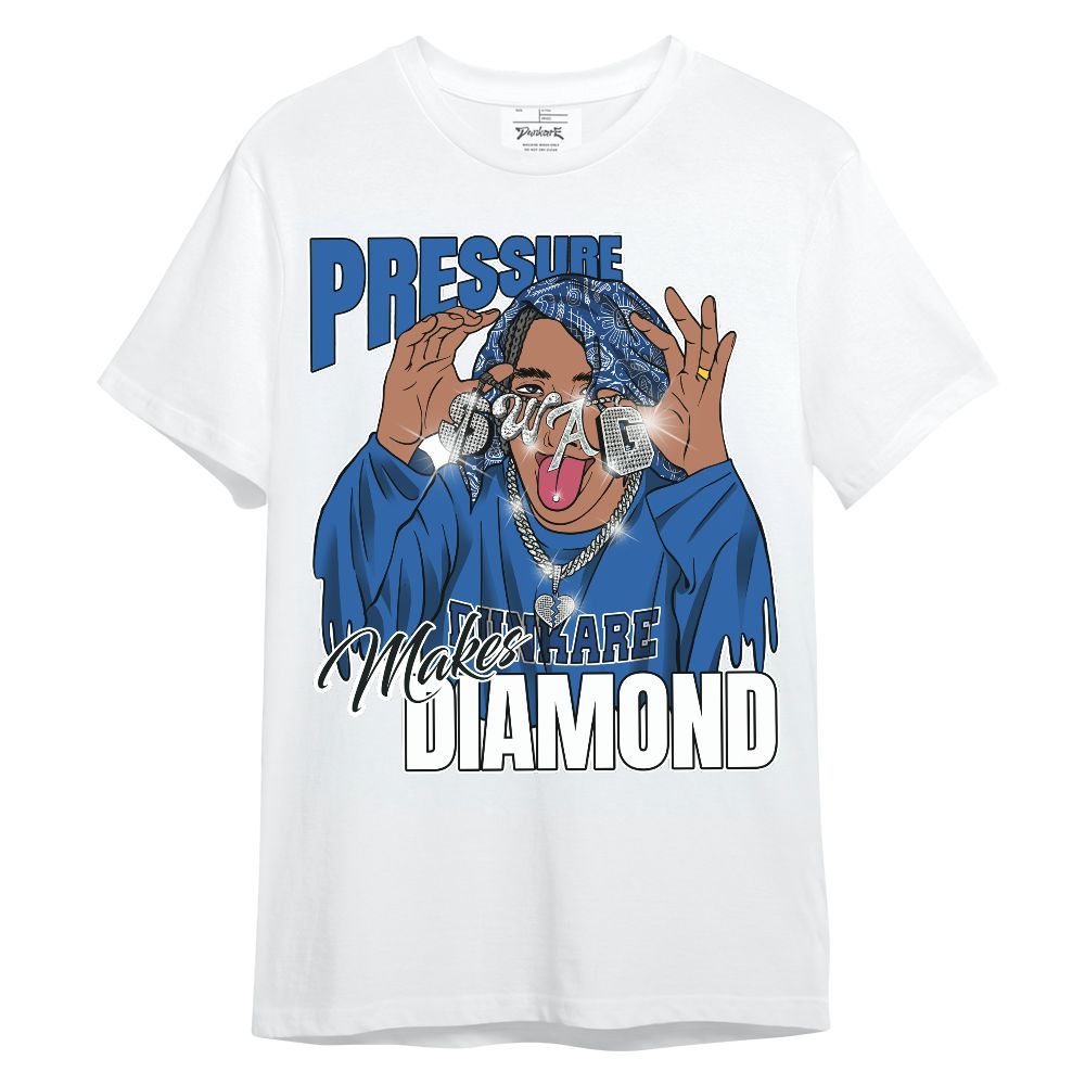 Shirt To Match Brave Blue 13s - Pressures Makes Shirt To Match Unisex Shirt