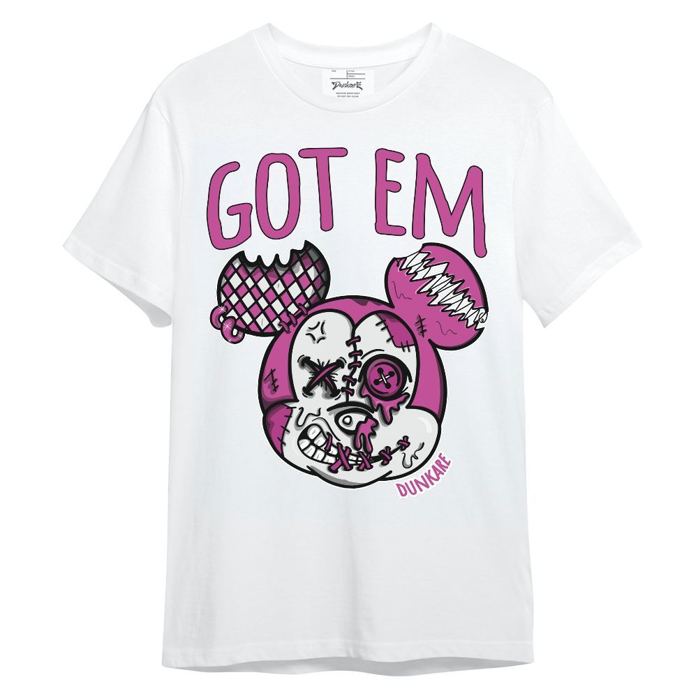 Shirt To Match Dunk Low Active Fuchsia - Got Em Dripping Unisex Shirt