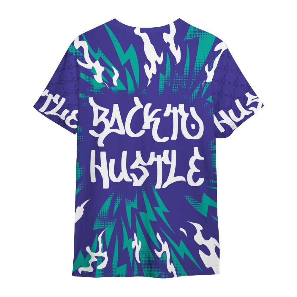 Shirt To Match Retro Grape 5s - Bruh We Back Bear All Over Print