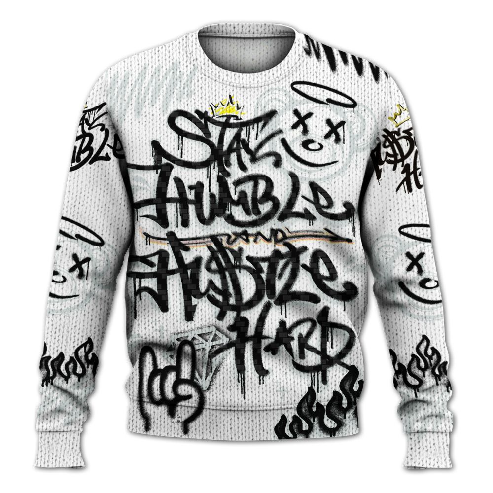 Knitted Sweater To Match Kobe 9 Protro Halo - Humble Drip Streetwear Graffity