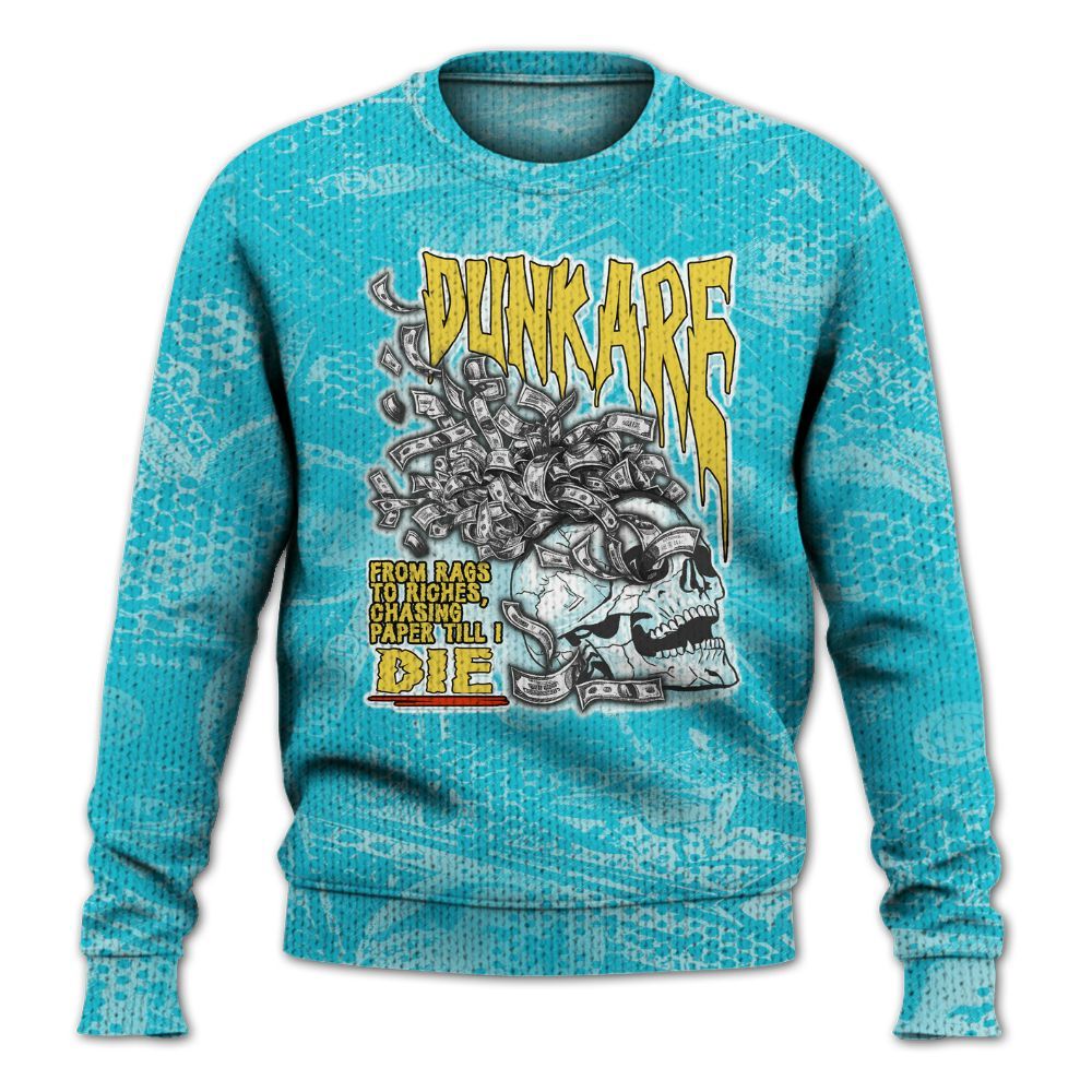 Knitted Sweater To Match Dunk Low KD 17 N7 - From Rags To Riches