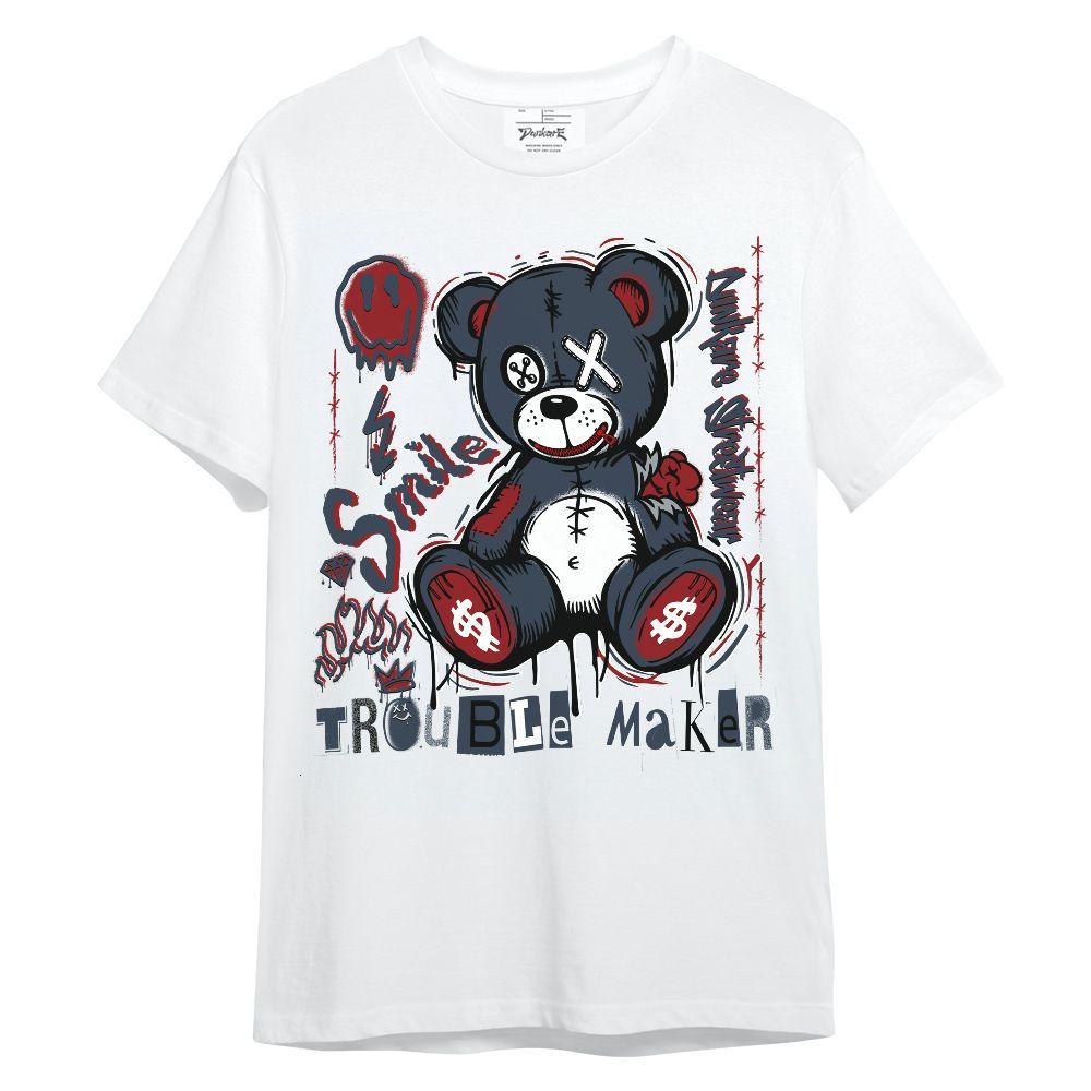 Shirt To Match Navy Blue 2024 6s - Bear Rebel Unisex Shirt
