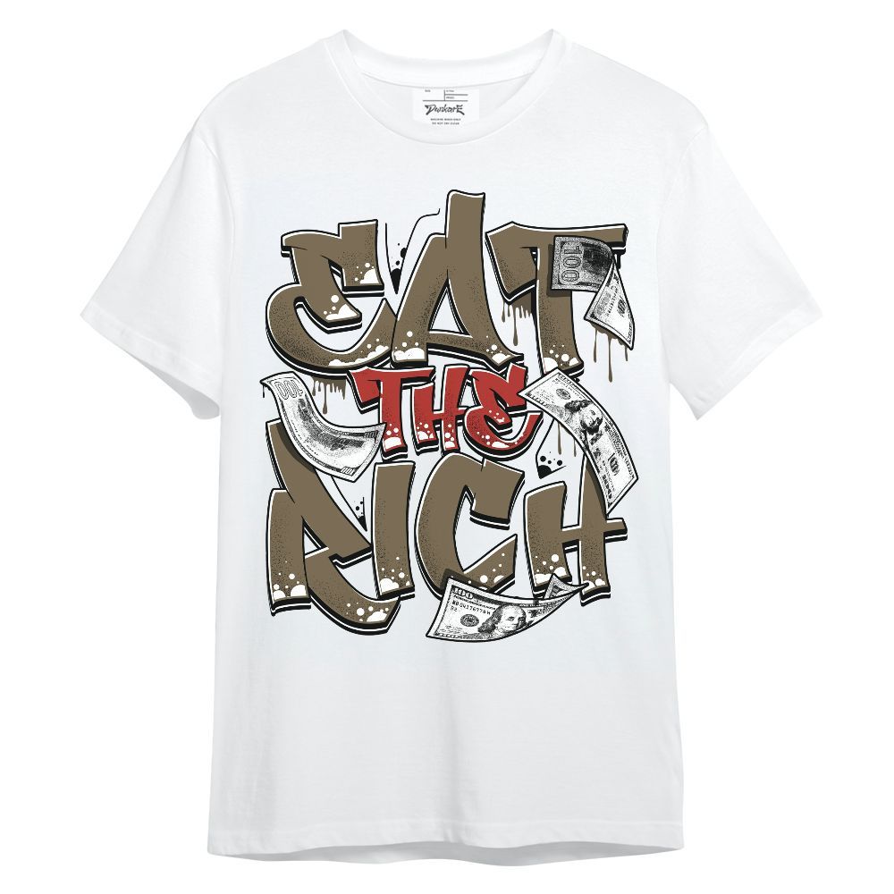 Shirt To Match Olive 9s - Eat The Money Graffiti Unisex Shirt